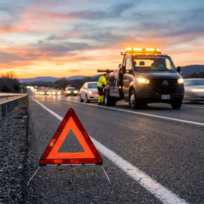 Otoyolda Güvenli Bekleme Aşamaları: Çekici Gelene Kadar Ne Yapmalısınız?